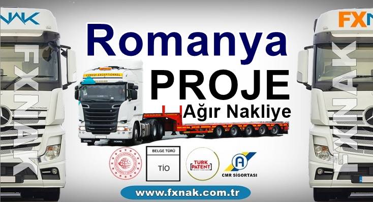 Romanya ağır proje taşımacılığı